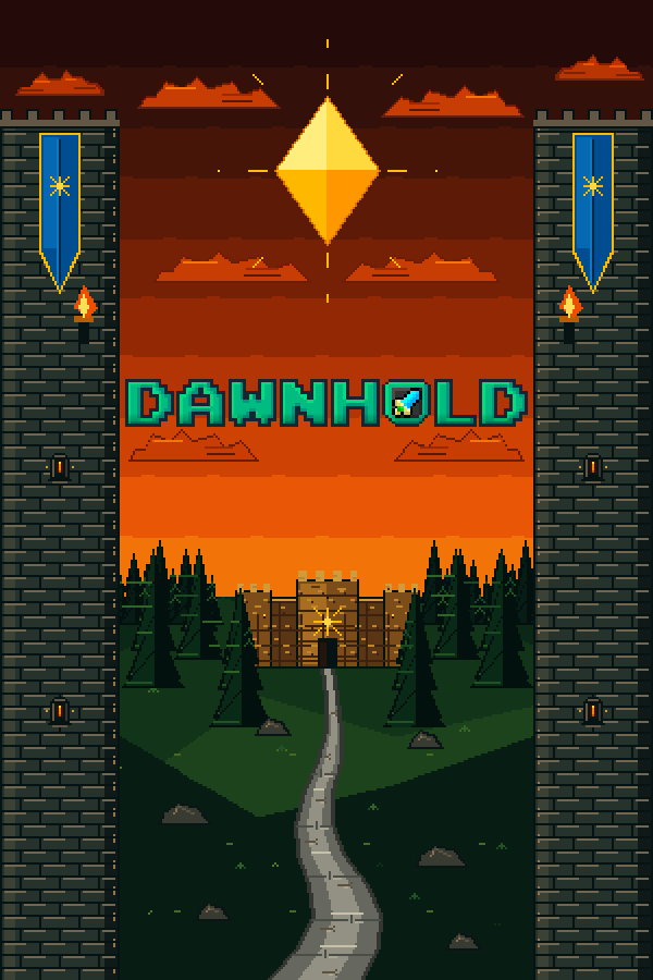 Dawnhold library capsule display for Steam library presentation.